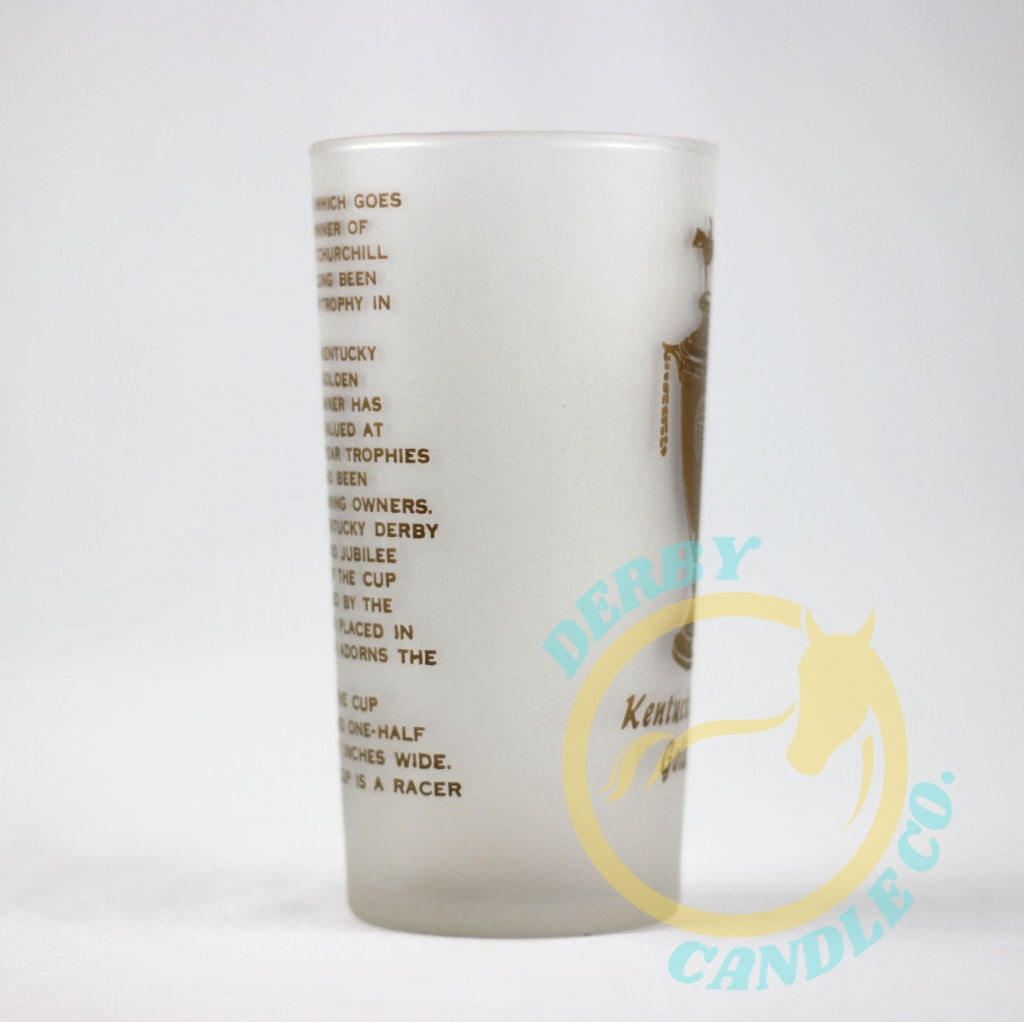 1952 Kentucky Derby Mint Julep Glass