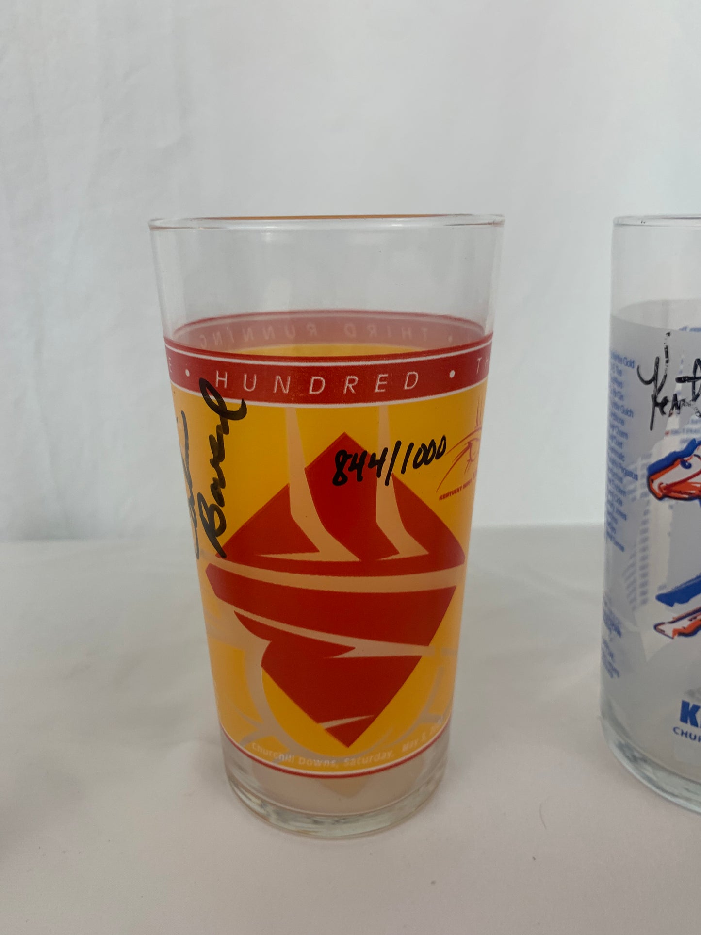 Complete Set Of Kentucky Derby Signature Series Mint Julep Glasses.