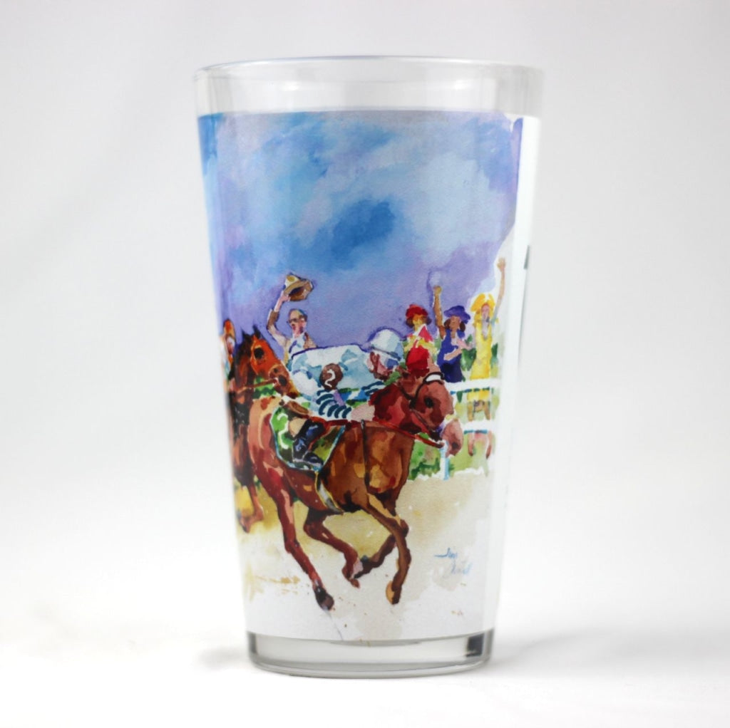 2017 Kentucky Derby 143 Full Color Pint Glasse Misc