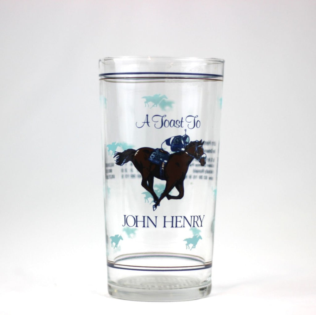 A Toast To John Henry Commorative Glass Misc
