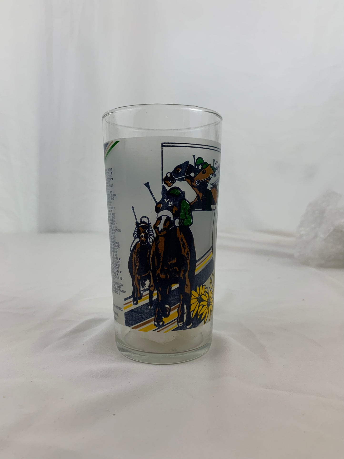 1985 Preakness Glass