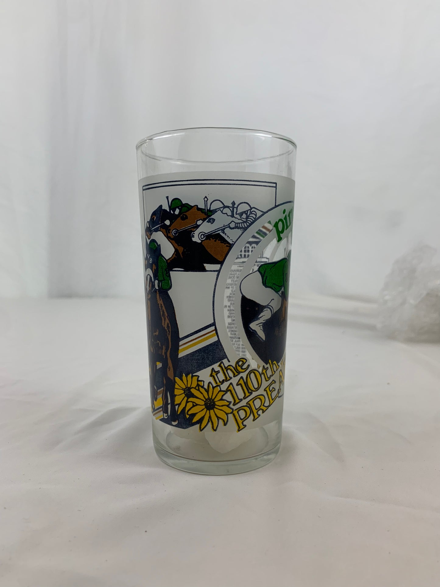 1985 Preakness Glass