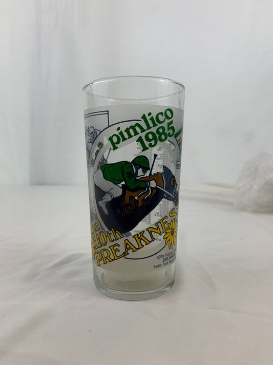 1985 Preakness Glass